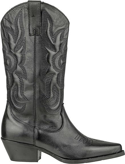 STIVALE TEXANO nero