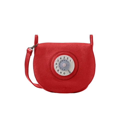 LATILDE saddle phone bag rosso